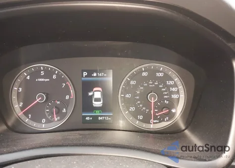 2018 Hyundai Sonata Sport+ z USA, uszkodzony, nr VIN 5NPE34AF3JH703278